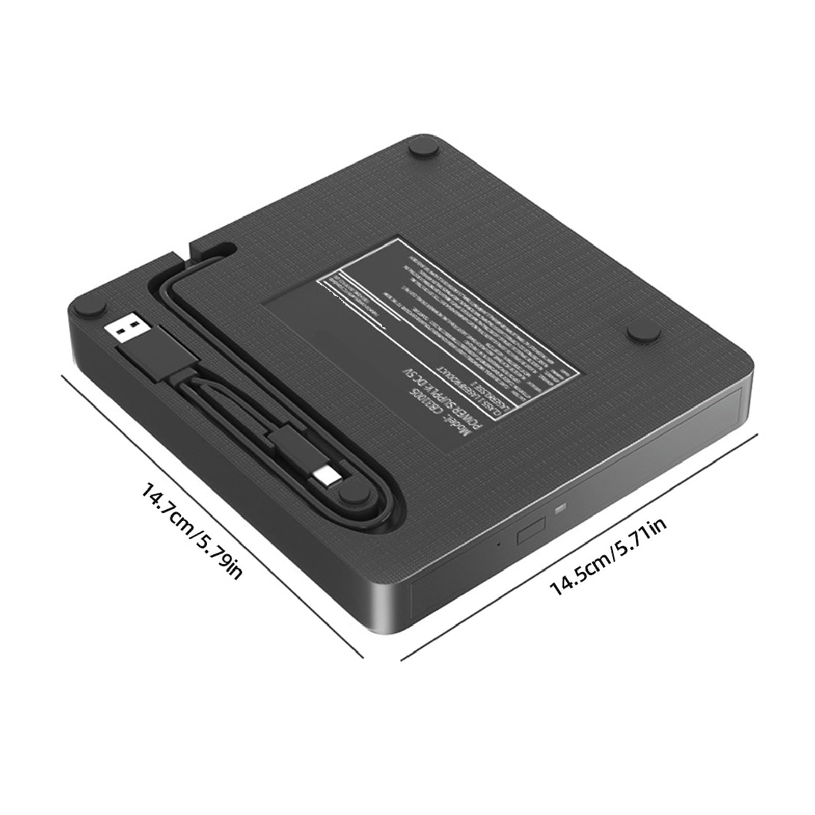 Lettore Dvd Driver for Lettore CD Dvd unità Esterna Portatile Gratuita unità Ottica Esterna Plug And Play unità CD-Rom Mobile for Computer Portatile