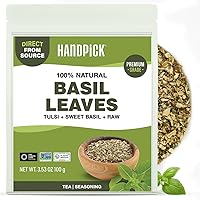 Vista 44 de SPICE TRAIN - Semillas de albahaca sagrada orgánica de la India (1 libra), 100 % cruda y comestible, viene en bolsa resellable con cierre