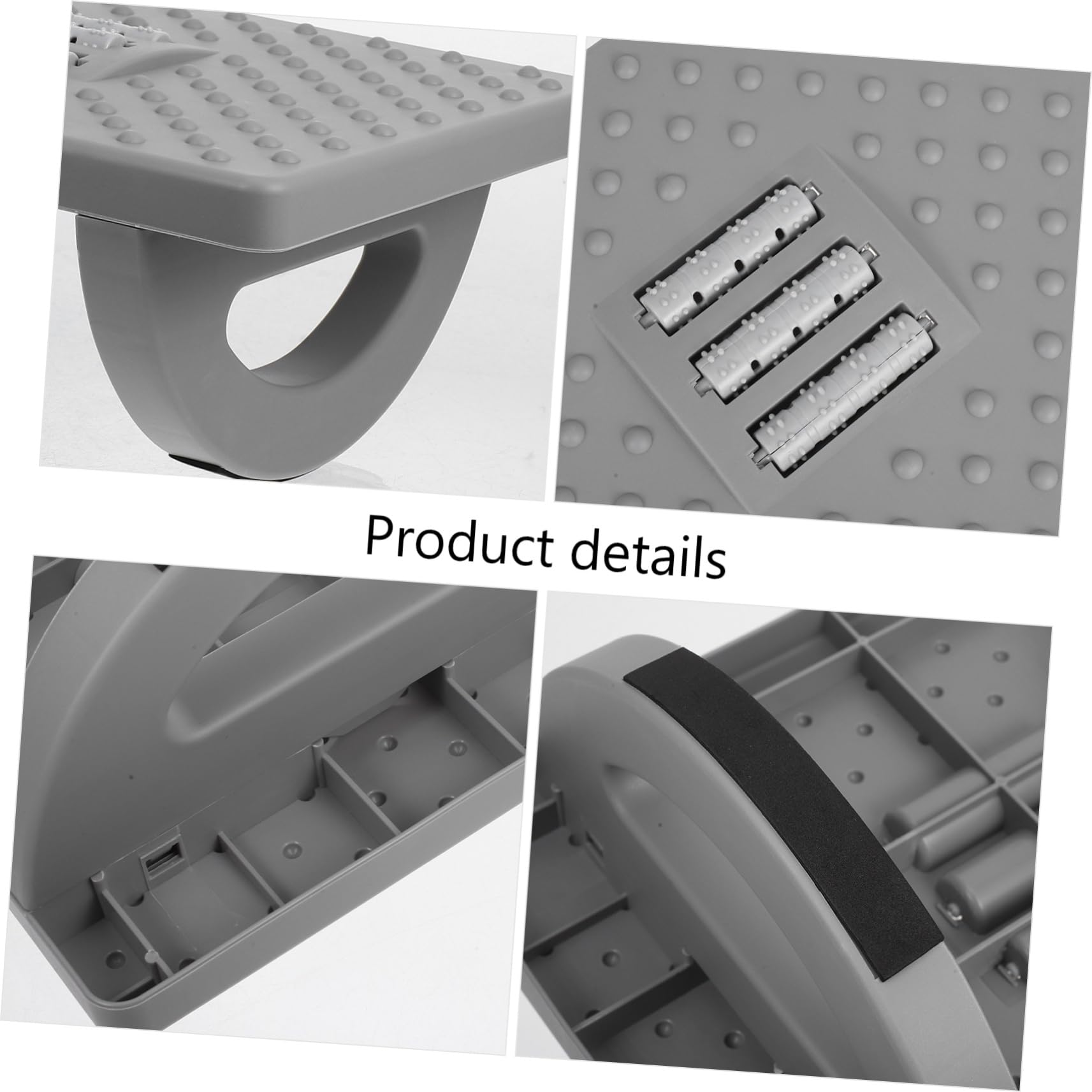 LALAFINA Poggiapiedi Ergonomico per Scrivania Comodo e Versatile per Casa e Ufficio per Migliorare e Comfort