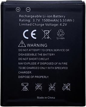 Replacement Battery for Texas Instruments TI-84 Plus CE for TI-Nspire CX II and for TI-Nspire CX II CAS Li-ion Backup 3.7L1200SPA Battery