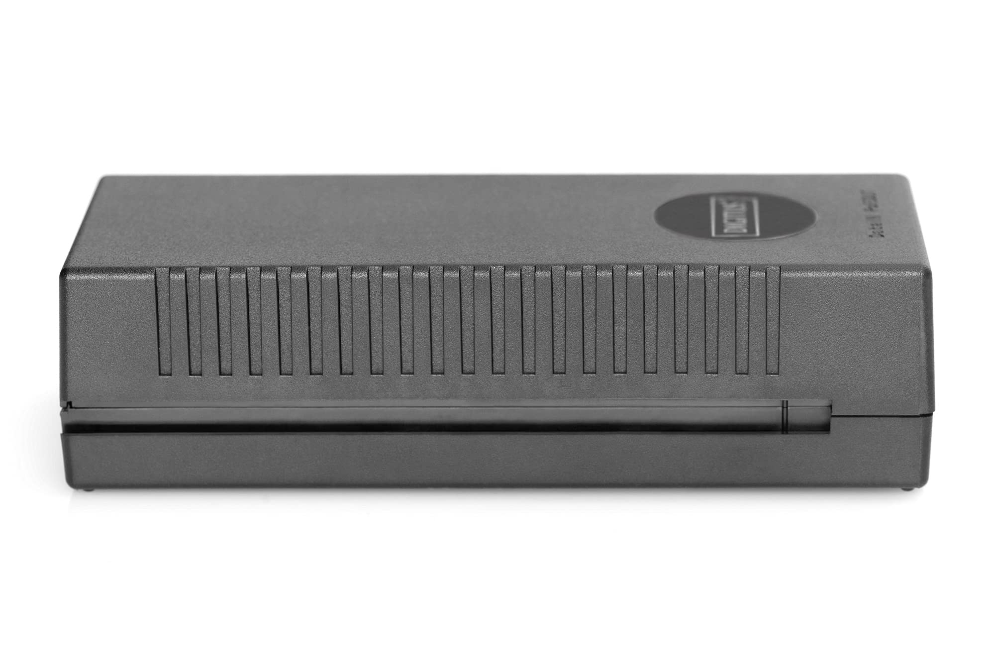 DIGITUS Ethernet PoE+ Injecteur - 10 Gigabit - Budget Power Over Ethernet de 30 W - IEEE 802.3af/at - Détection Automatique des périphériques PoE - Portée de 100m - Noir