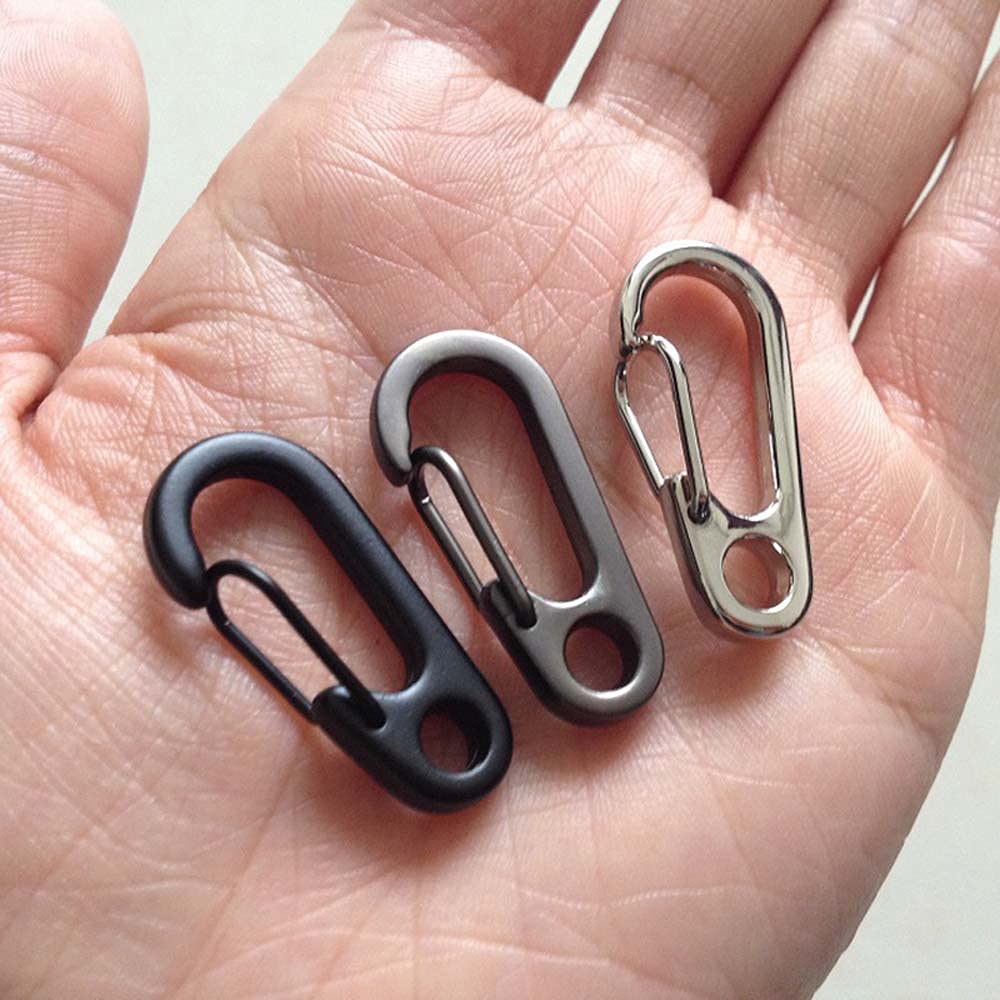 Lot De 5 Mousquetons De Verrouillage En Acier Inoxydable