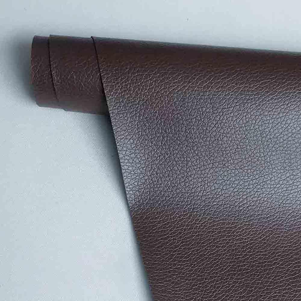 Duża samoprzylepna łatka naprawcza z PU, wodoodporny winyl 19x40 cali(Dark Brown Pro)