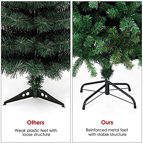 Árbol de Navidad WQHPLMD artificial: olvídate de las hojas caídas en casa 4