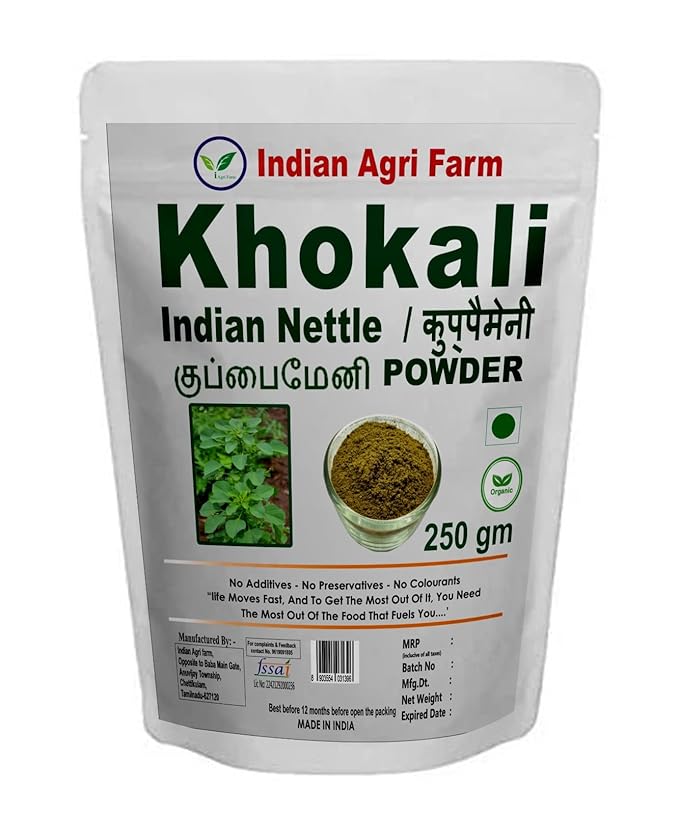 Buy Iagrifarm Kuppaimeni Powder 250 Gram/Khokali/Indian Nettle