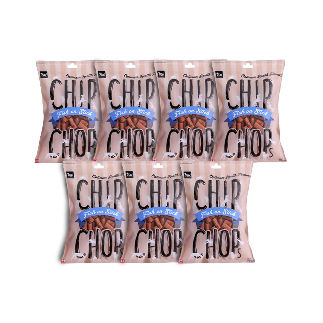 Chip Chops Fish on Stick High in Protein, Nutritional and Healthy Dog Treat, Multi-Pack (Pack of 7) - 490g (B07K5FW35M) Amazon Price History, Amazon Price Tracker