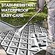 CHOSHOME Outdoor Teppich Wetterfest 180x270cm Wasserdicht Reversible UV-beständig, Kunststoff Garten Teppich für Terrasse Balkon Camping, Langlebig & Leichte Faltbare Matte für Hof RV Garten, Schwarz