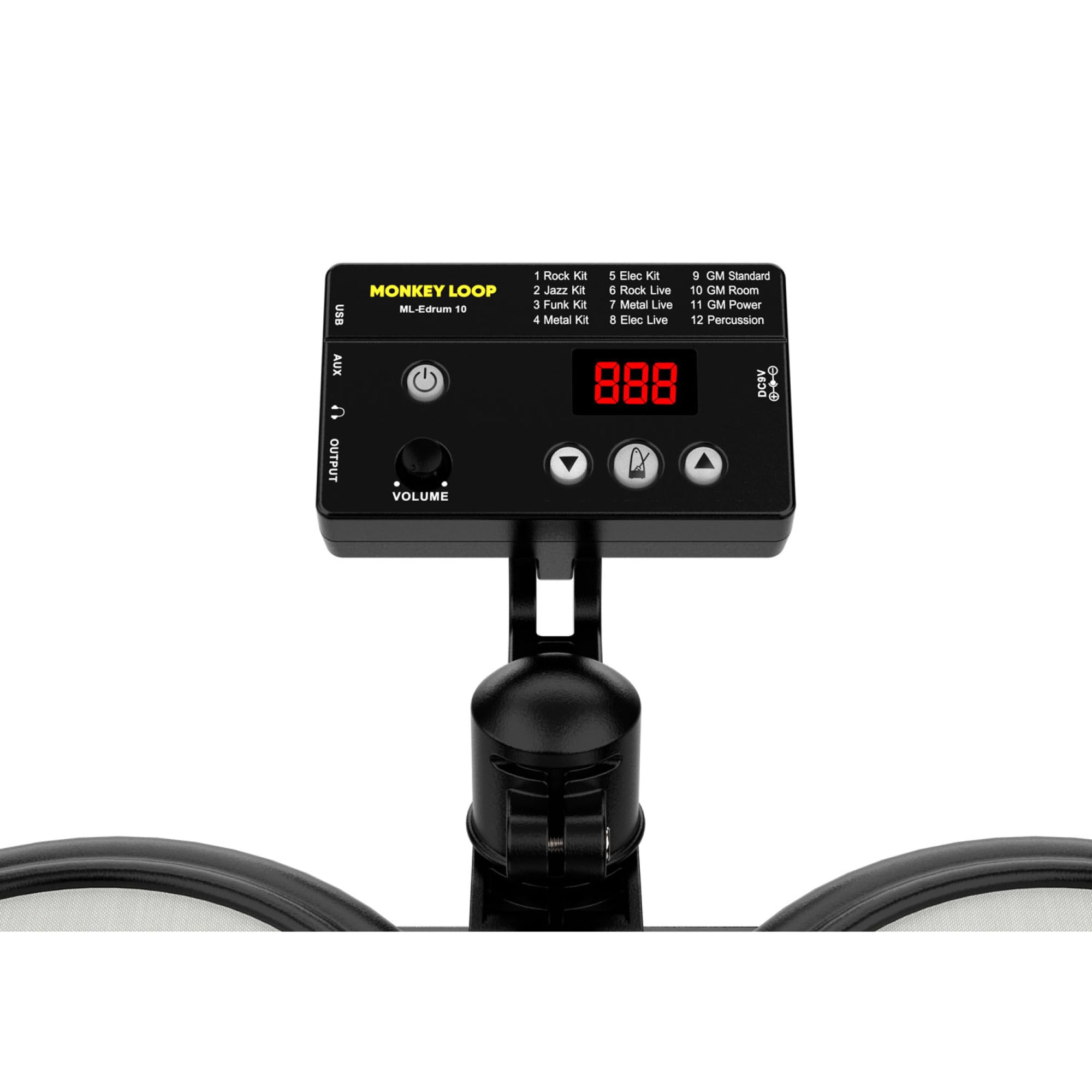 MONKEY LOOP ML-Edrum 10 Kit de Bateria Electronica