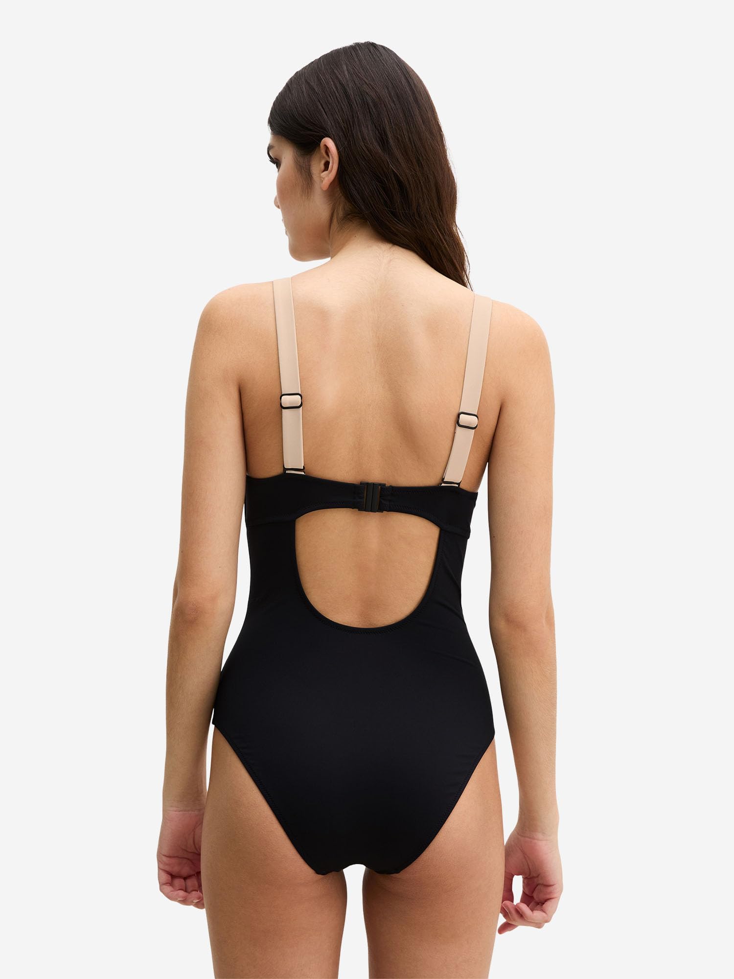 Marc O'Polo Damen Badeanzug Contrast Binding