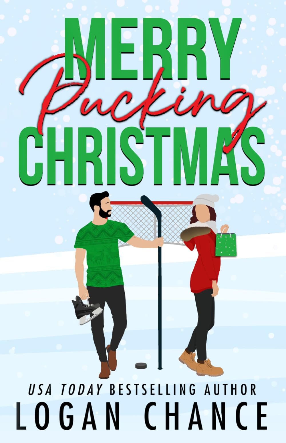Merry Pucking Christmas: A Fake Relationship Hockey Romance (Sleigh All Day Holiday Romances)