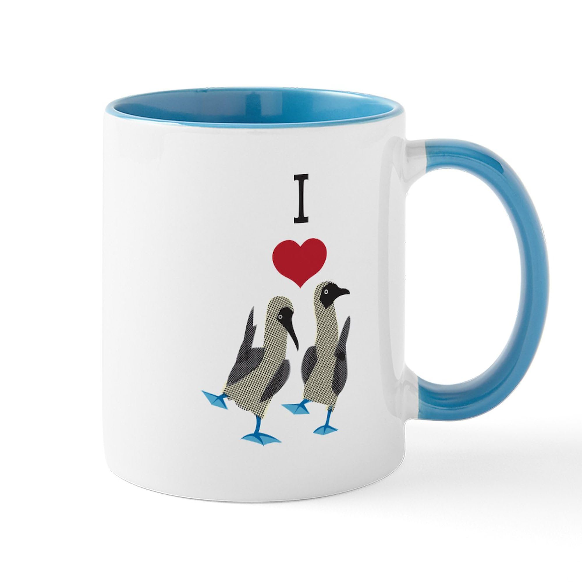 CafePress Blue Footed Boobies 3 Day Tea Mug 11 oz (325 ml) Ceramic Coffee Mug
