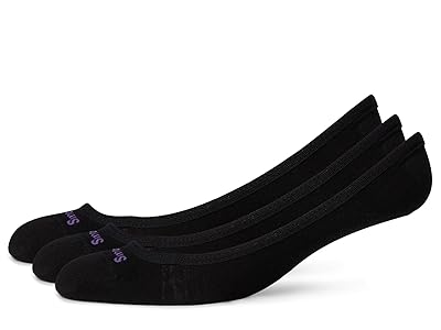 Smartwool Everyday Low Cut No Show Socks 3pk Quarter Length Socks Shoes Black : LG (US Men