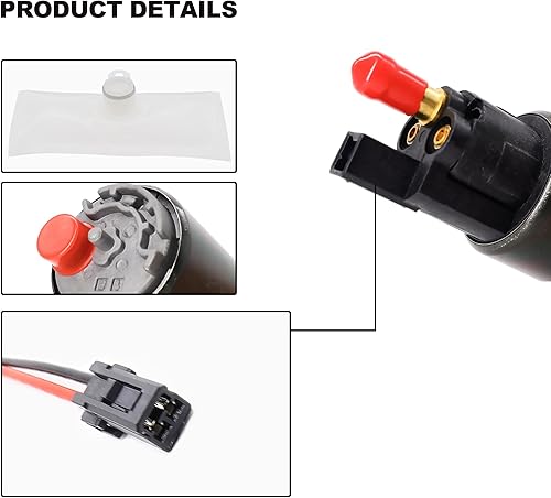 Miniatura 4 de Bomba de combustible eléctrica E2157 E2226 Bomba de combustible eléctrica Intank con kit de instalación compatible con Ford Toyota Mazda Tacoma