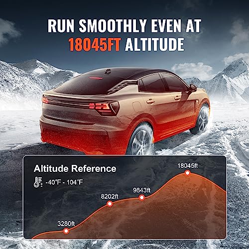 Image of VEVOR Bluetooth App Control Diesel Air Heater, 12V 2KW Diesel Heater with Automatic Altitude Adjustment, Remote Control and LCD, Diesel Parking Heater for RV Trailer Camper Van Boat and Indoors