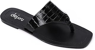dejAVU womens FAN-DJTF-024 Flip-Flop