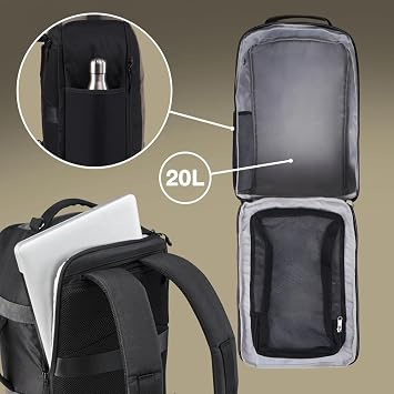 Cabin Max Ryanair Cabin Bag Underseat Hand Luggage Travel Backpack 40x20x25