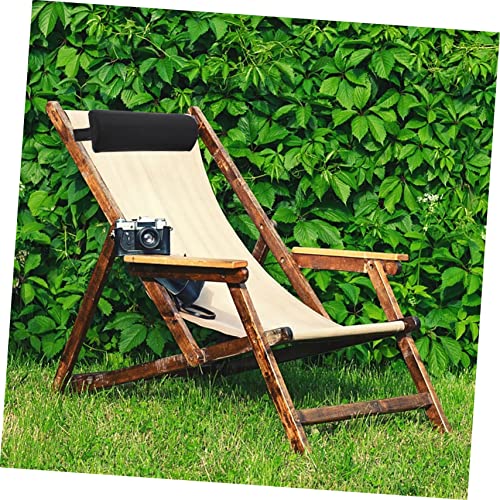 Yardwe 3Pcs Beach Chair Sponge Pillow Comfort Pillow Beach Lounge Chairs Outdoor Pillows Orthopedic Pillow Deck Chair Head Pillow Neck Rest Pillow Beach Chair Headrest Home Chair Headrest #TOP7