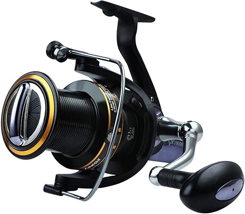 Carretes de pesca de la serie 90001000011000, carrete de pesca de surf, 13+1 BB inoxidable ultra suave, potente, carretes giratorios de pesca para