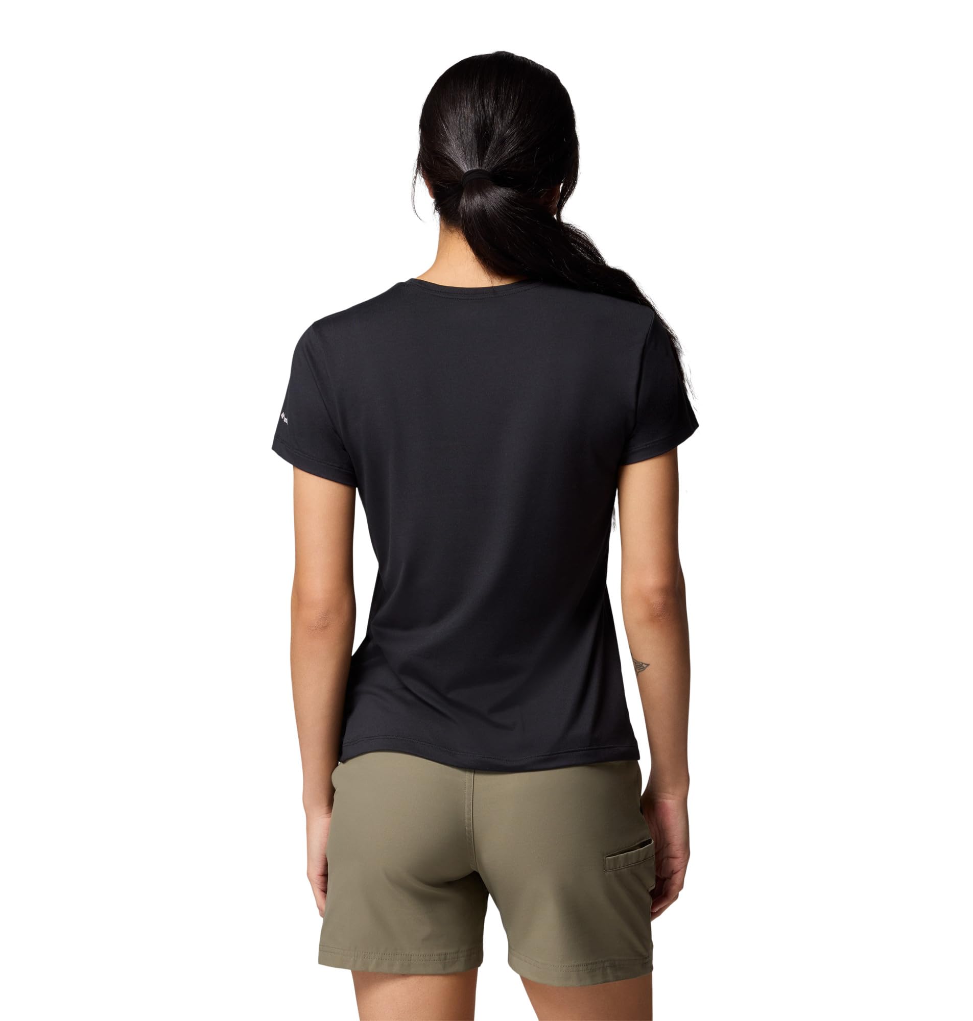Columbia Sloan Ridge Graphic Short Sleeve tee Camiseta de Manga Corta Mujer (Pack de 1)