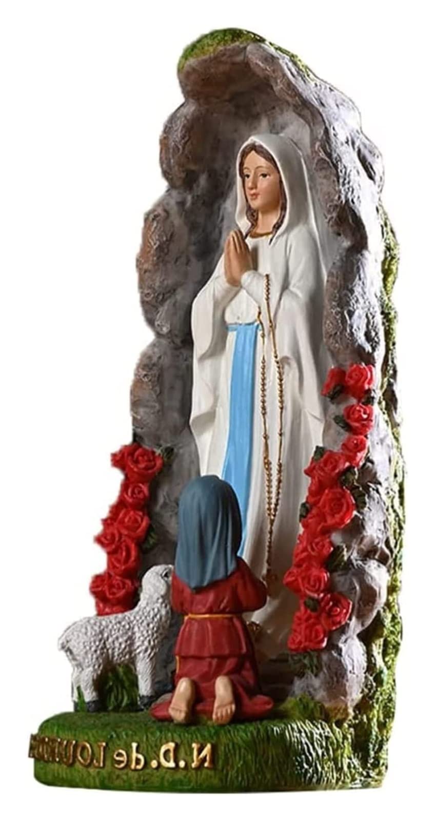 Statue de nonne en résine de qualité supérieure pour style chic - 8
