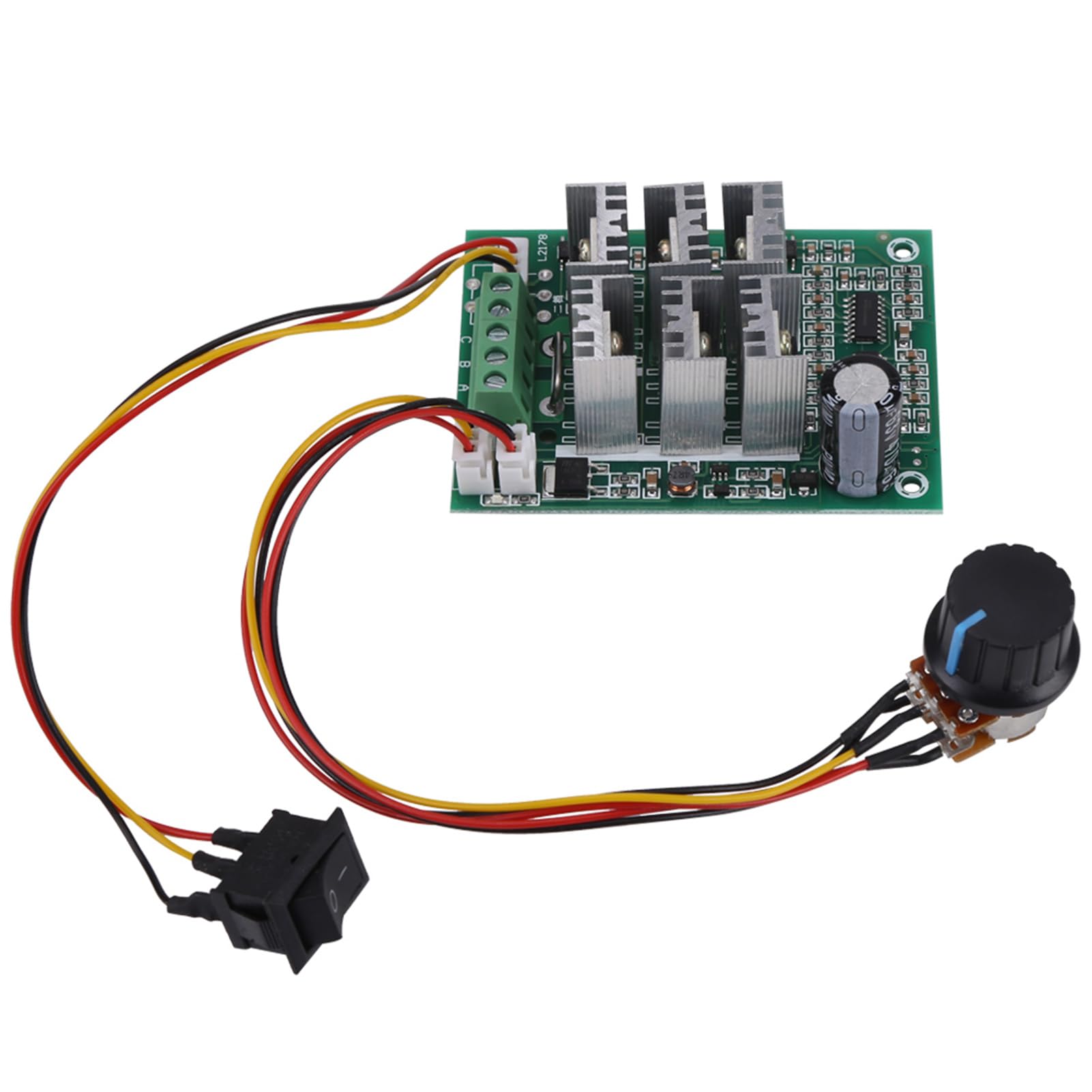 Controller di velocità di motore senza spazzole trifase DC 5 V-36 V 15 A quadro di comando del motore CW CCW