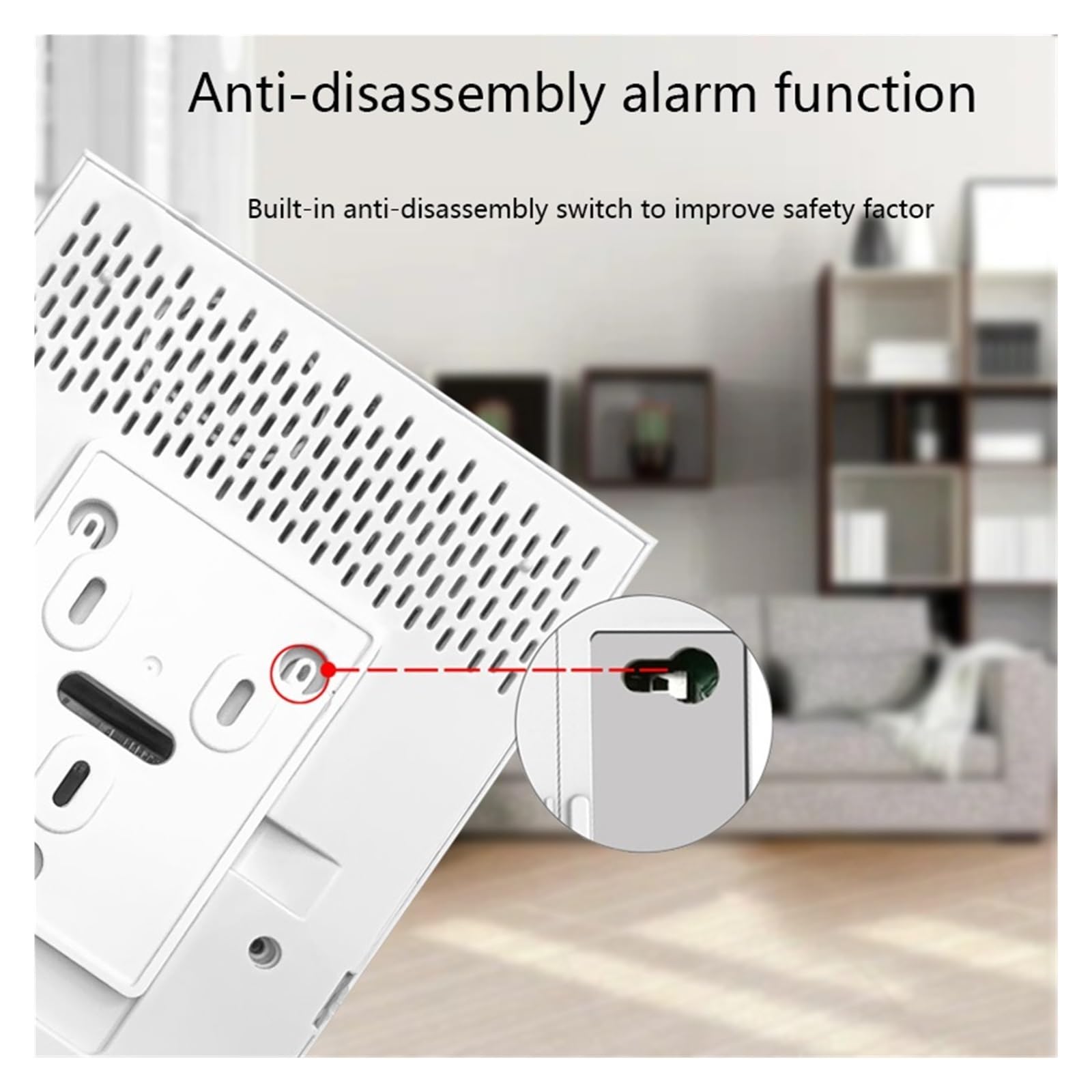 Sistemi Sicurezza Casa Smart Life Home di allarme sicurezza GSM Schermo da 4,3 pollici Host WIFI con porta e sensore movimento App Control Work(PG109 Host)