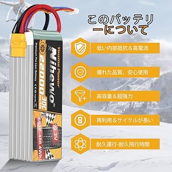 FULLYMAX 22.2V 5600mAh 80C リポバッテリー FULLYMAX 22.2V 5600mAh 80C リポバッテリー