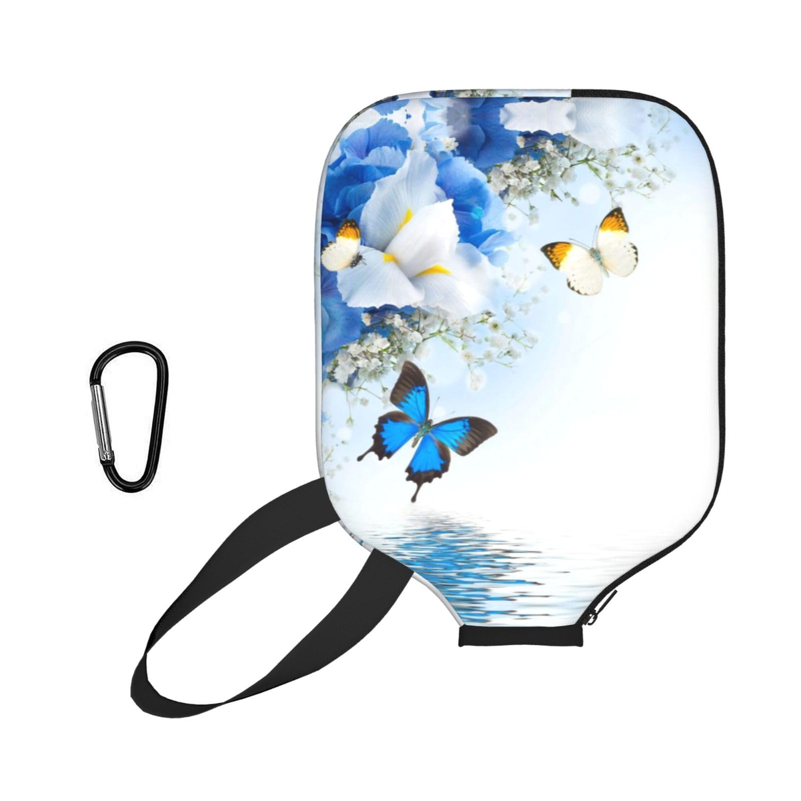 ESNAIUVCD Flowers And Butterfly Print