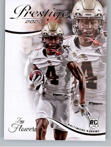 2023 Panini Prestige #390 Zay Flowers NM-MT RC Rookie Baltimore Ravens Football Trading Card