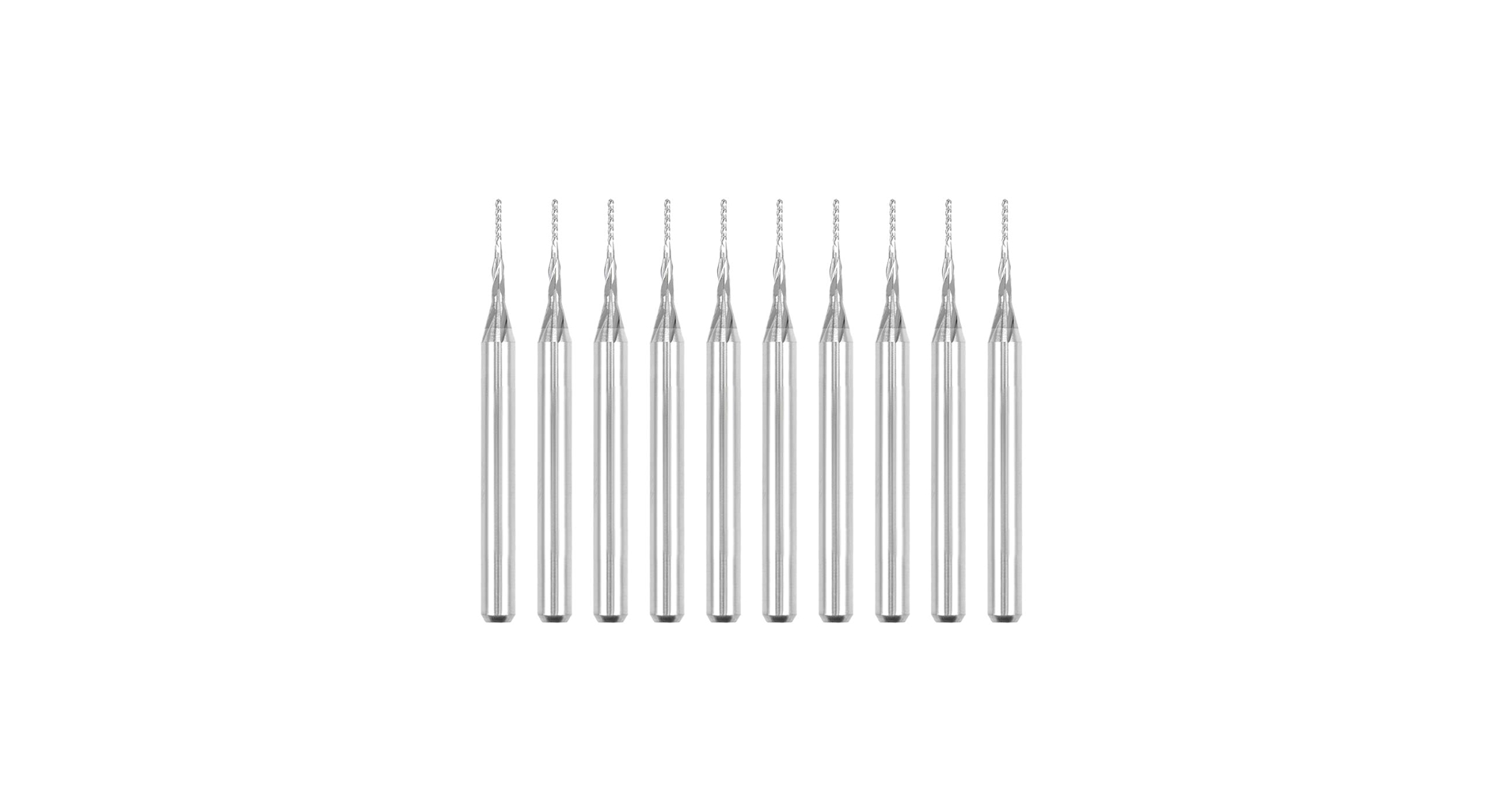 ミルミルページ Amazon.com: uxcell 10Pcs 0.6mm Carbide End Mill Engraving