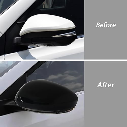 Miniatura 7 de KEEGTBOX Fundas de manija de puerta para Nissan Sentra Sedan 2020-2022 Kit para Nissan Altima Sedan 2019-2022 compatible con accesorios Nissan Rogue