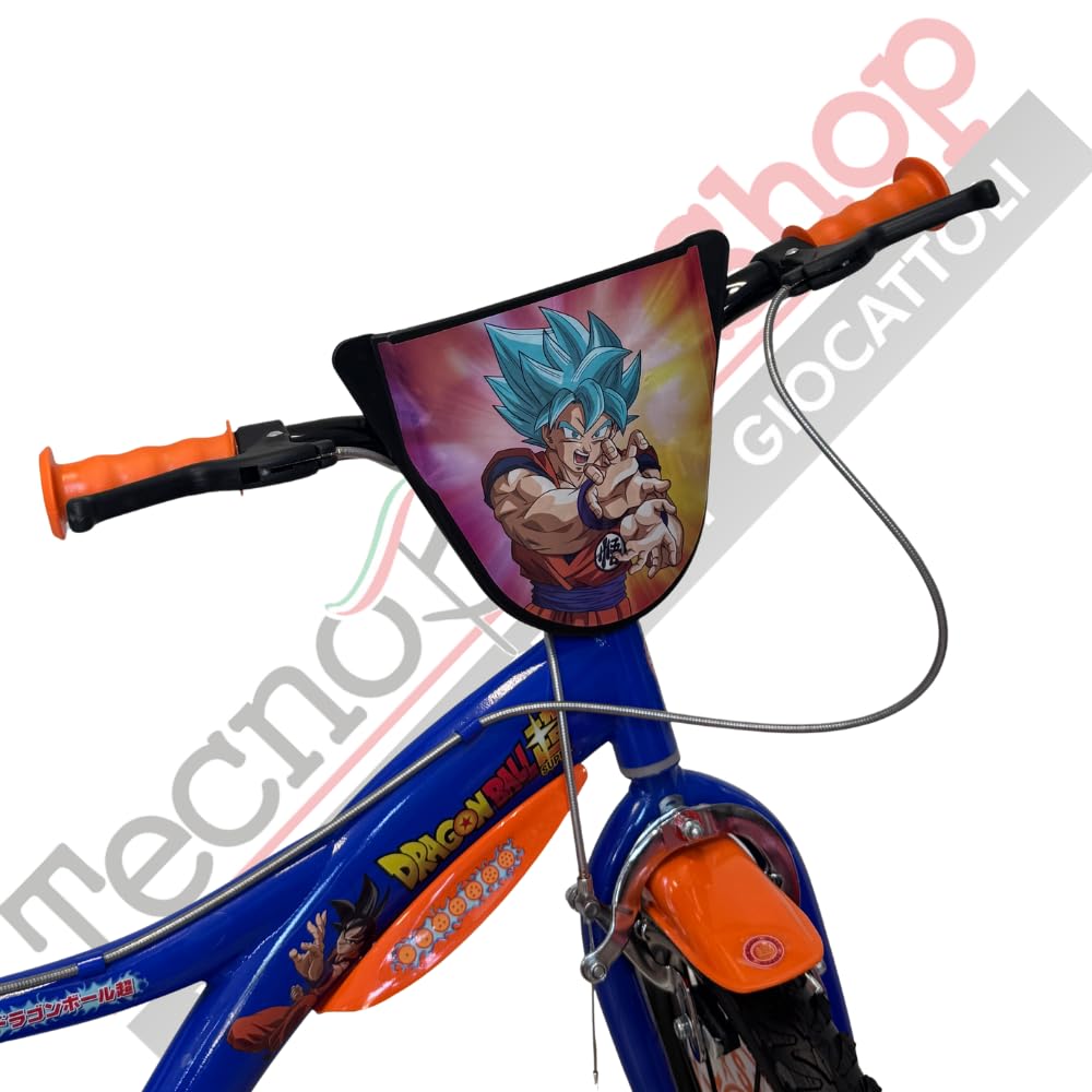 Bici per Bambino Bicicletta Dino Bikes Dragon Ball Taglia 12" - 14" - 16"