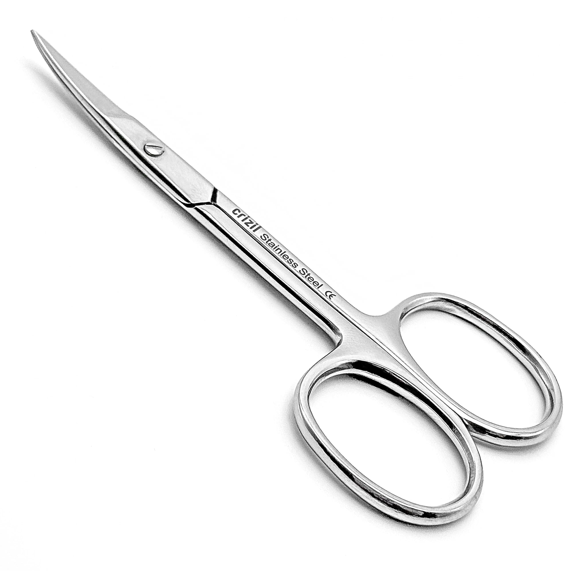 Nail Scissors for Women Men Stainless Steel Curved Blade Sharp Scissors for Toenails Manicure Pedicure Cuticle For Home