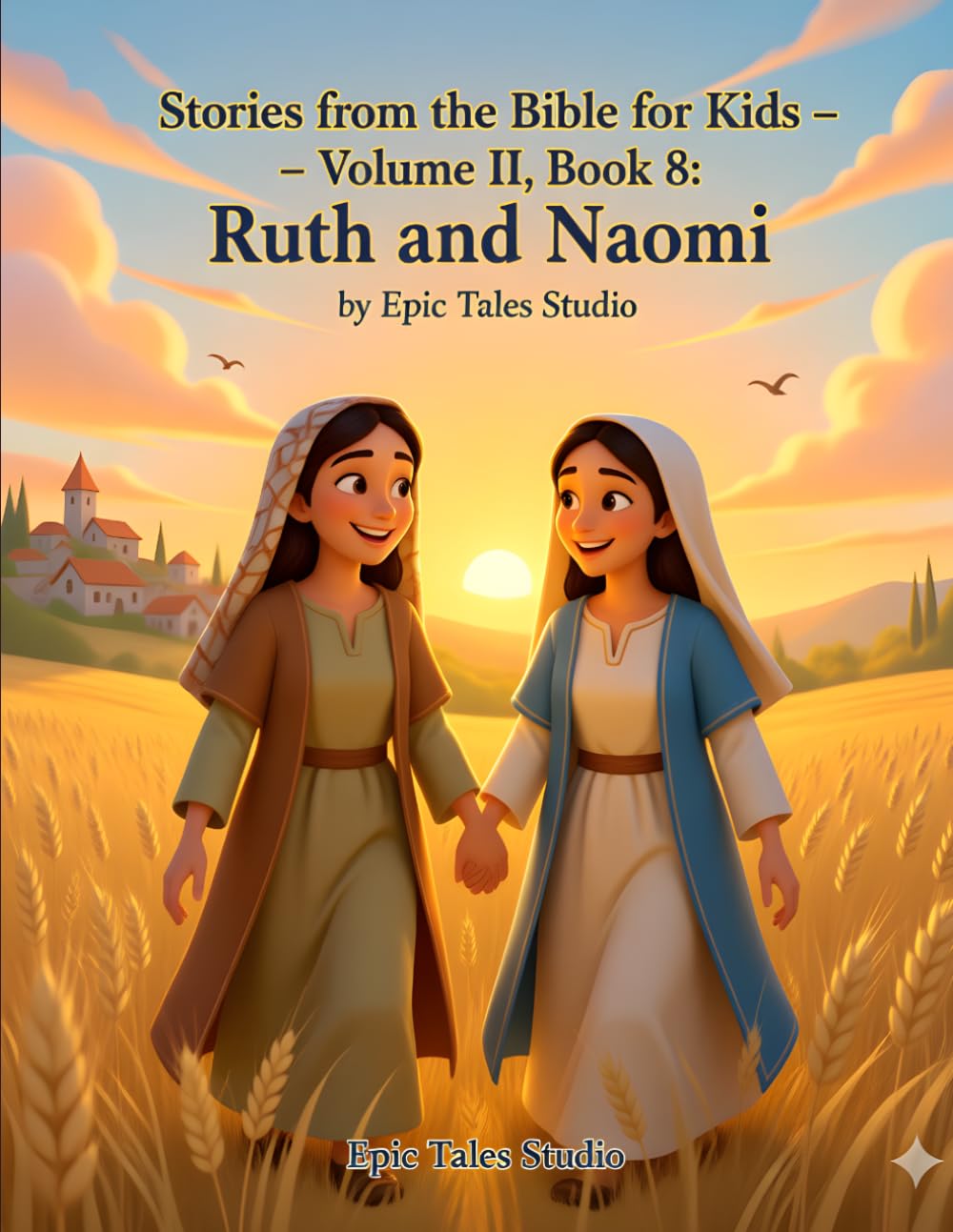Stories from the Bible for Kids – Volume II, Book 8: Ruth and Naomi: A Heartwarming Story About Love, Loyalty, and God’s Faithful Care