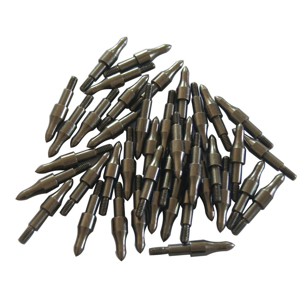 JIEXI HWYP Archery 100 Grain Arrow Points for ID 6.2mm Arrow Pack of 50