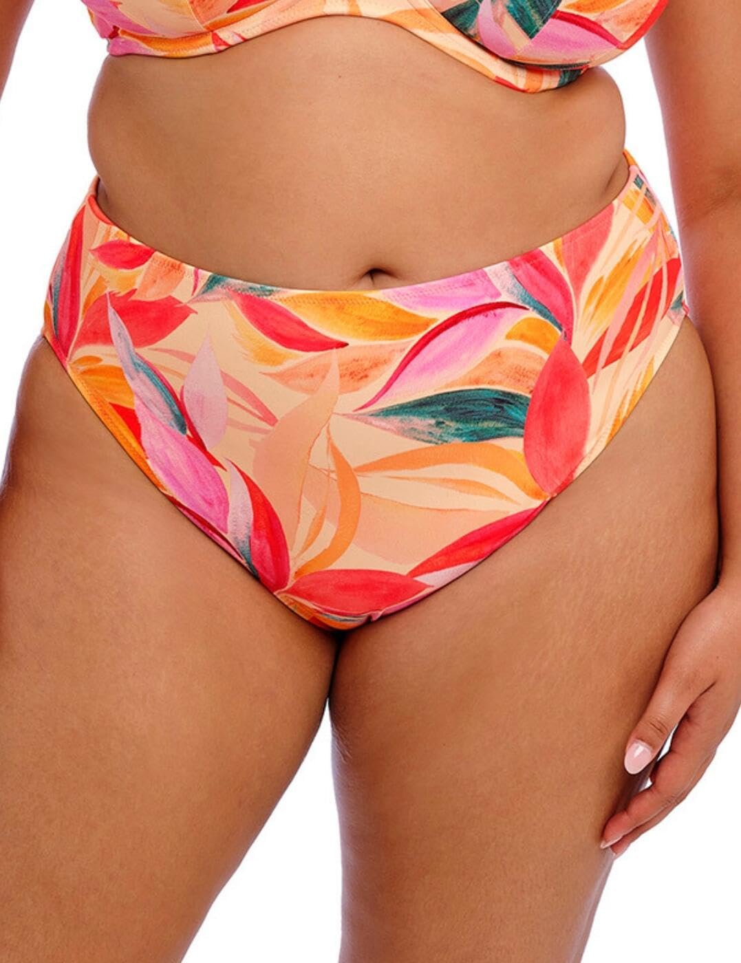 Elomi Damskie majtki bikini Sancho Beach średni stan, Mango, 22 Plus