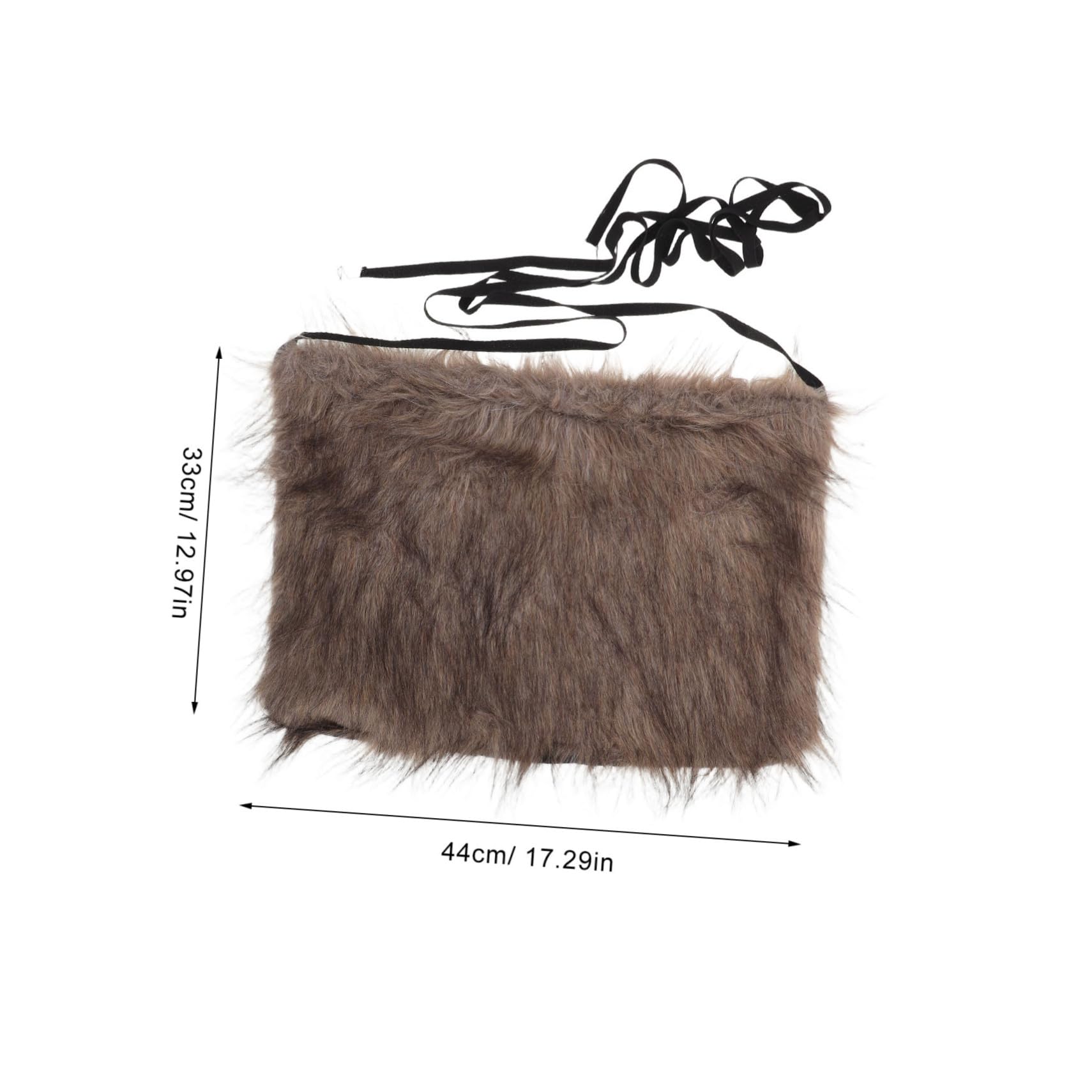 SHERCHPRY Scaldamuscoli Vichinghi Cosplay Medievali Regolabili in Pelliccia Sintetica Accessori Vintage per Costume Rinascimentale per Feste e Invernali