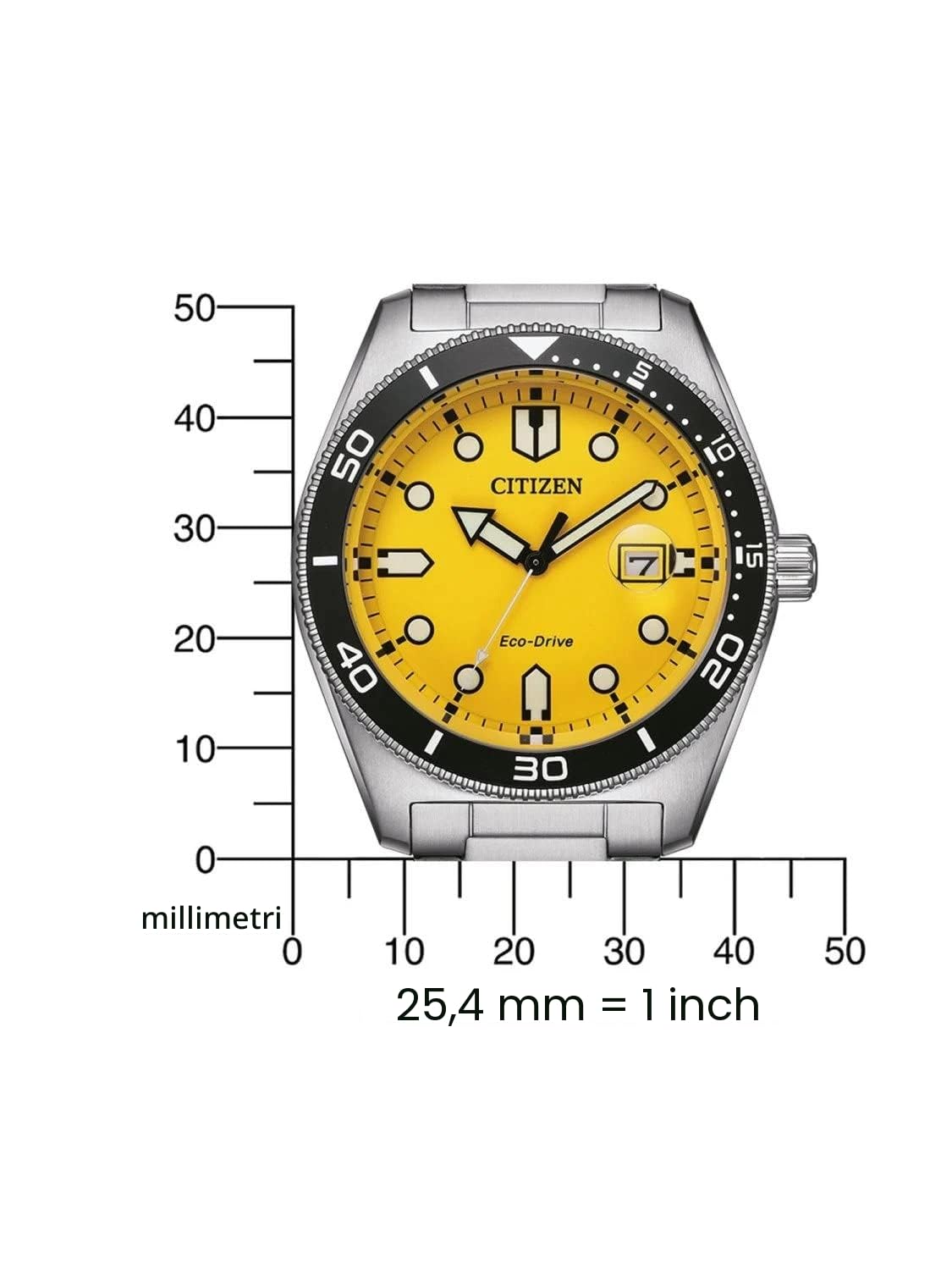 CITIZEN Orologio da uomo analogico Eco-Drive Solar 32023840