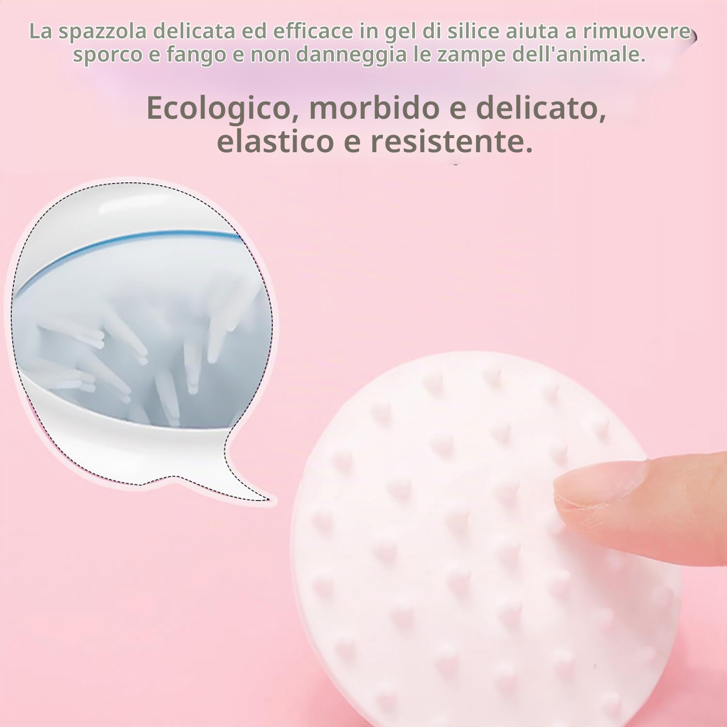 Pulitore automatico delle zampe tazza cane rondella del silicone spazzola piedi fangoso piede portatile per cani gatti