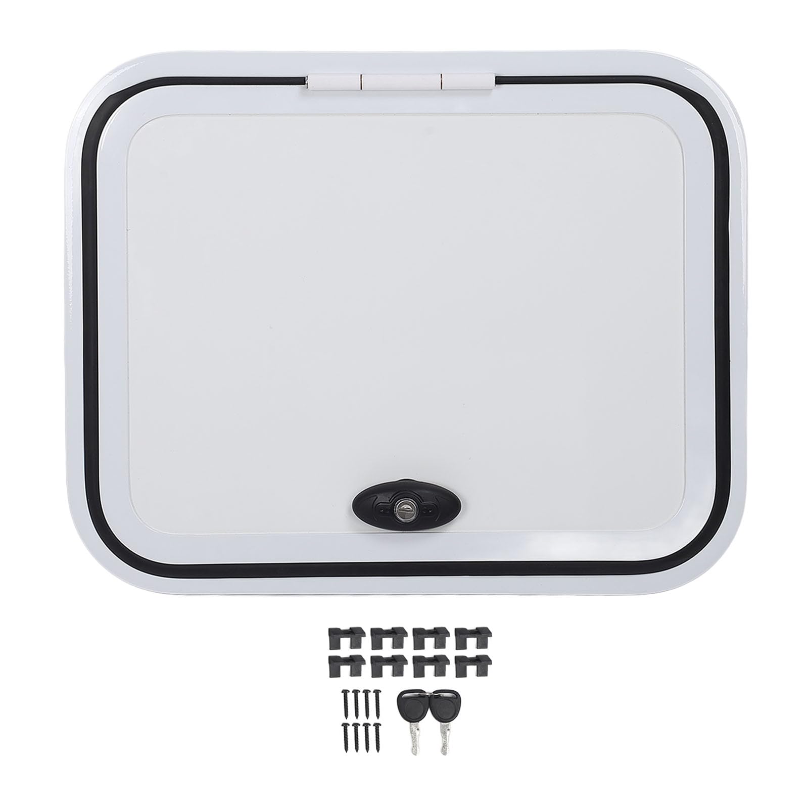 Eujgoov Porta di Accesso per, Porta dello Scomparto per in Lega di Alluminio, Isolamento Impermeabile, 16 X 20 Pollici, Ideale per, e Roulotte da Viaggio
