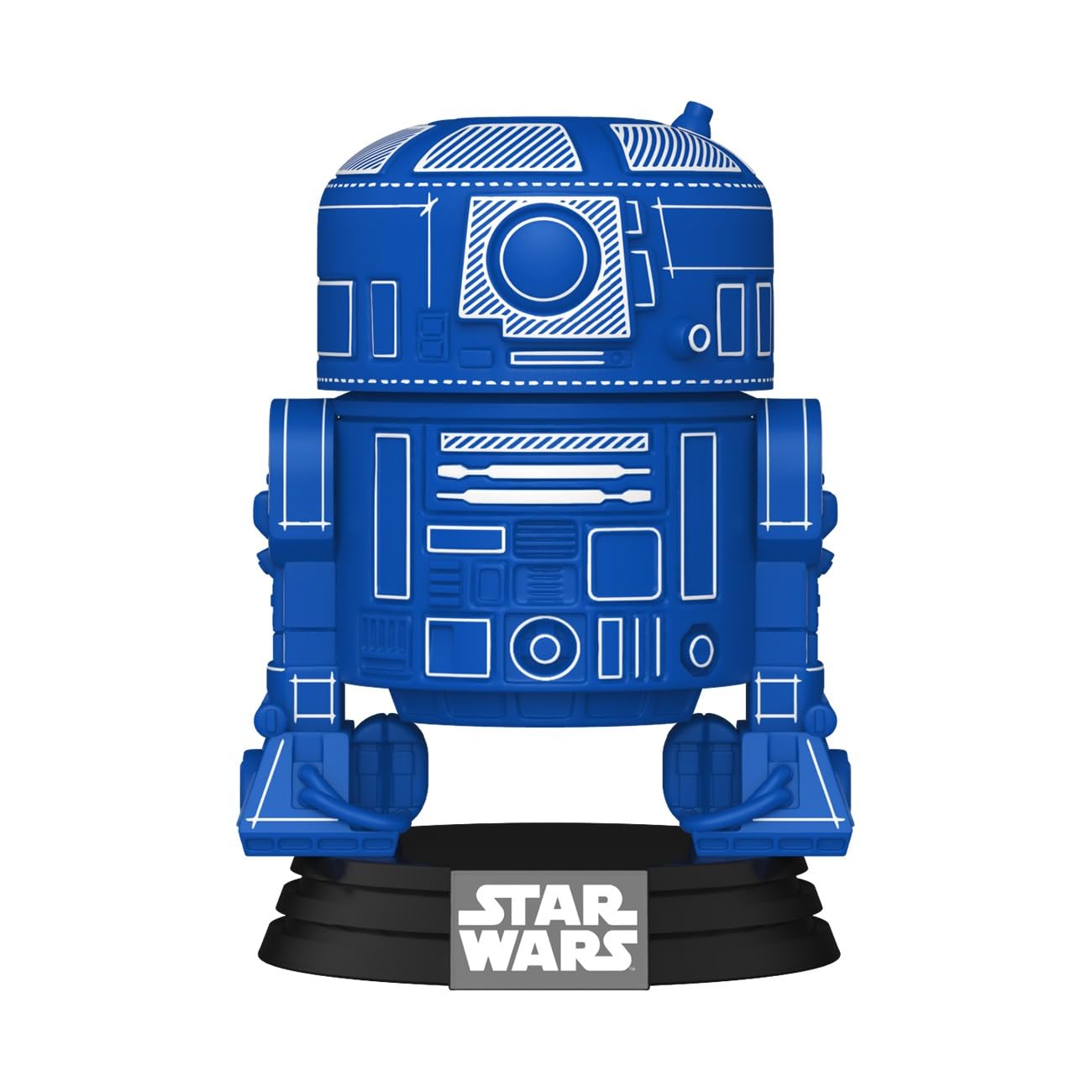 Amazon.com: Funko Pop! Star Wars: R2-D2 -Blueprint - Collectable