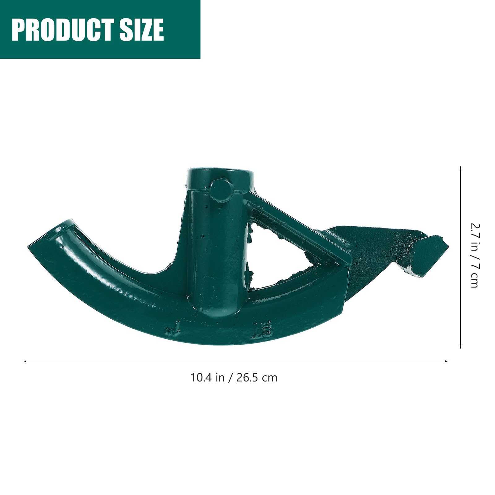 Zerodeko Cintreuse Manuelle Outil de Cintrage Précis Multifonction Demi-cercle Pliage sans Déformation pour Tubes Acier Galvanisé 25 Mm pour Plomberie et Installation Électrique Usage