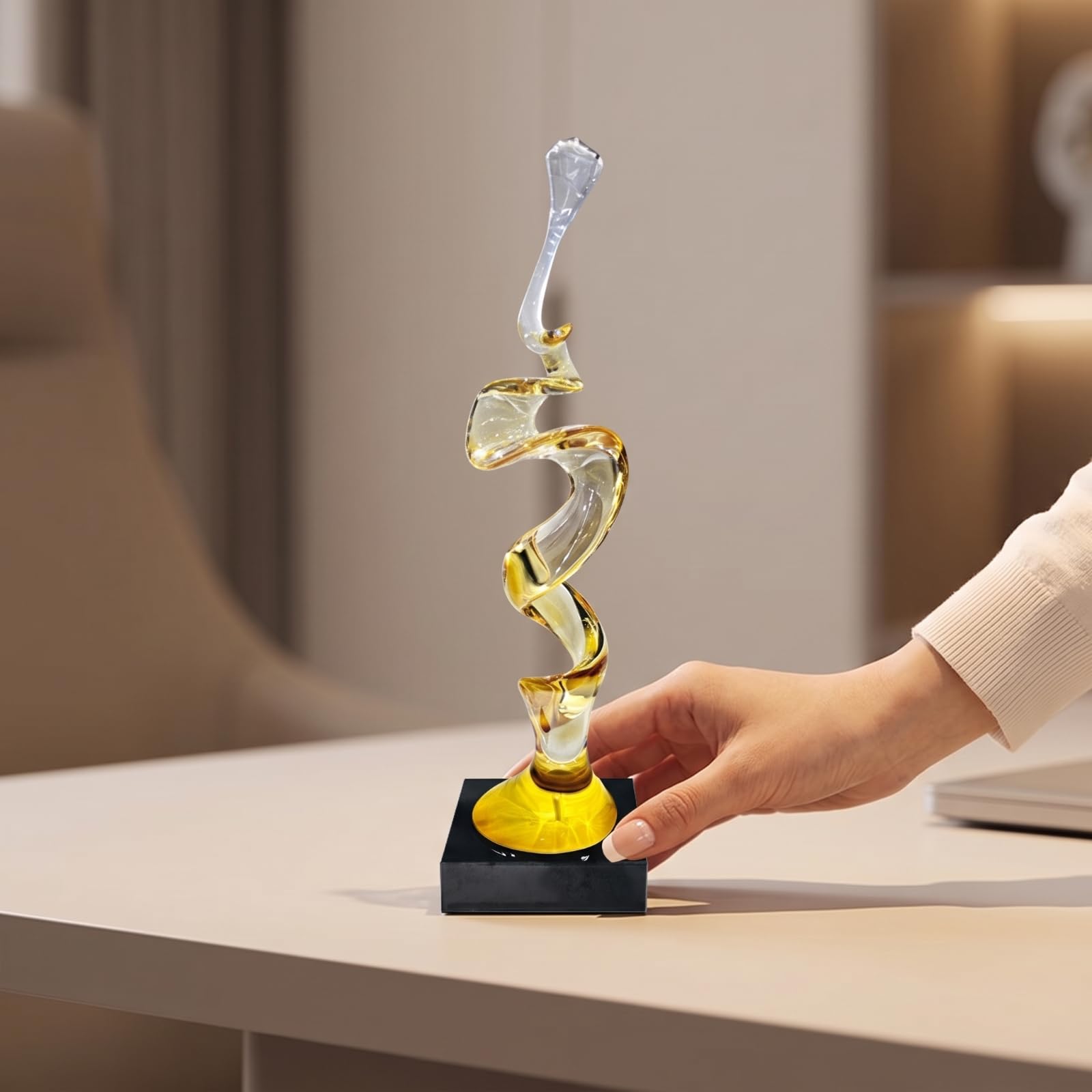 Modern abstrakte Skulptur, 38CM