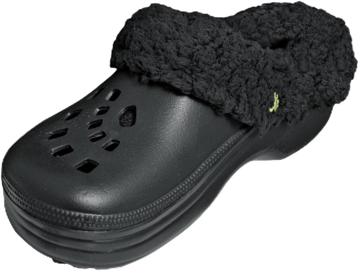 Men's Fleece Dawgs Indoor Outdoor Fluffy Clogs Slippers