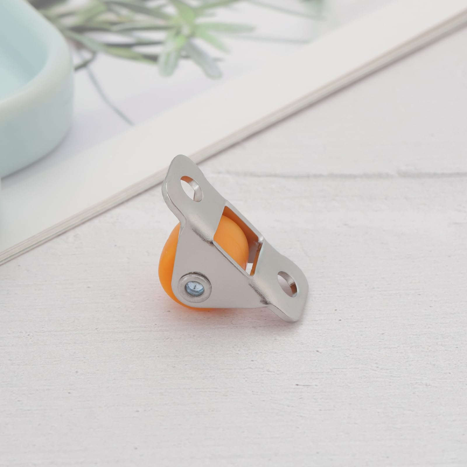 Mini Caster Wheels GNYOHUA 8 Stück 1,27 Cm Kleine Lenkrollen – Selbstklebende Rollen Möbel Rollen