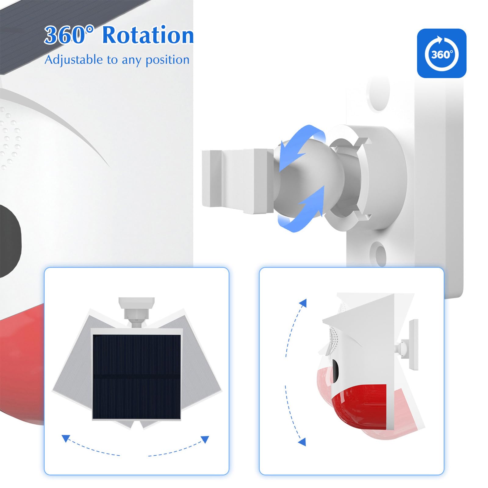 Yasorn Allarme rilevatore di movimento intelligente, sensore di movimento con telecomando, 120dB IR portata di rilevamento 12m/110°, (WiFi 2.4GHz) compatibile con Tuya Smart/Smart Life APP (2 Pack).