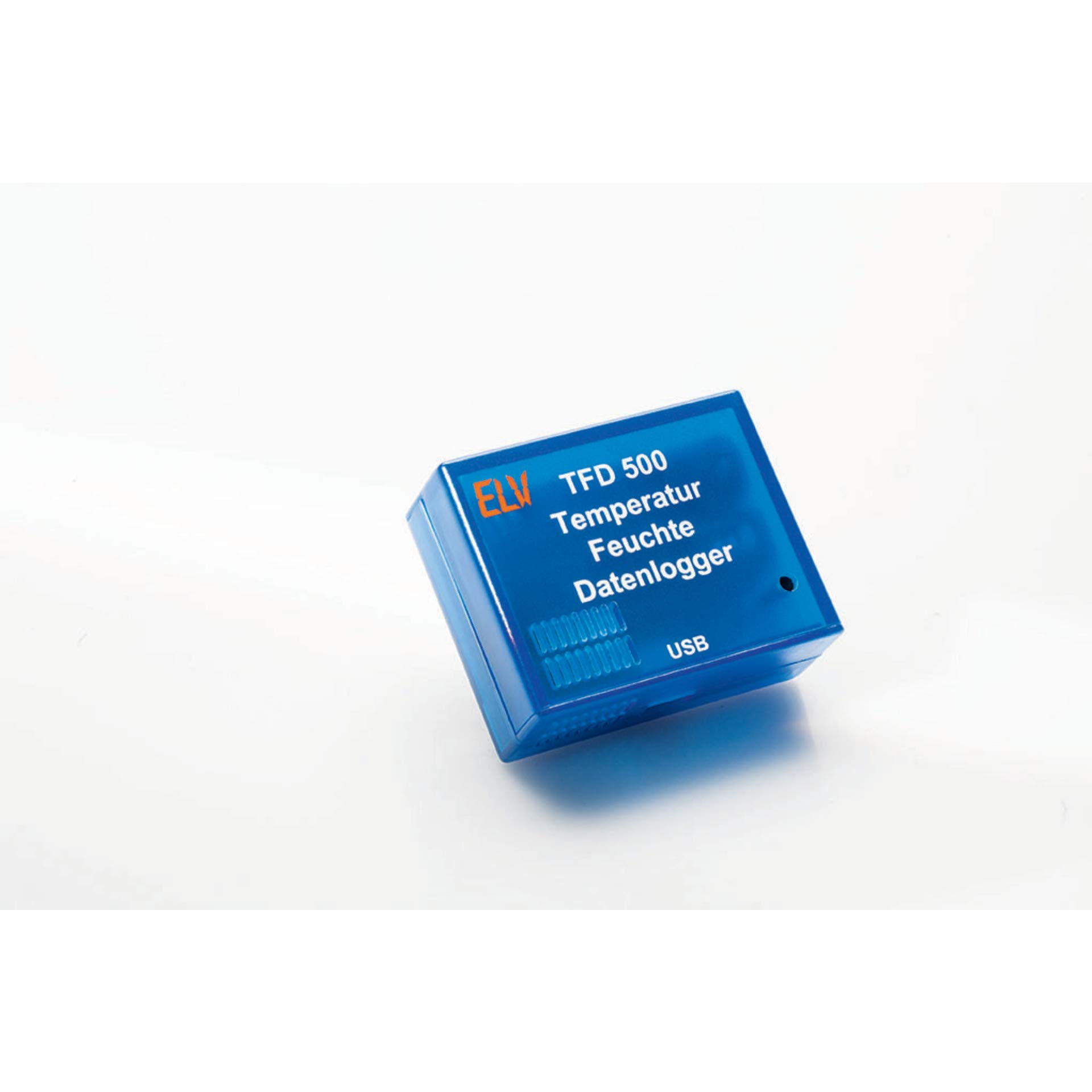ELV Datenlogger TFD 500: Temperatur- und Luftfeuchtemessung, Langzeitdatenspeicherung, variable Aufzeichnungsintervalle, digitales Display, USB-Anschluss