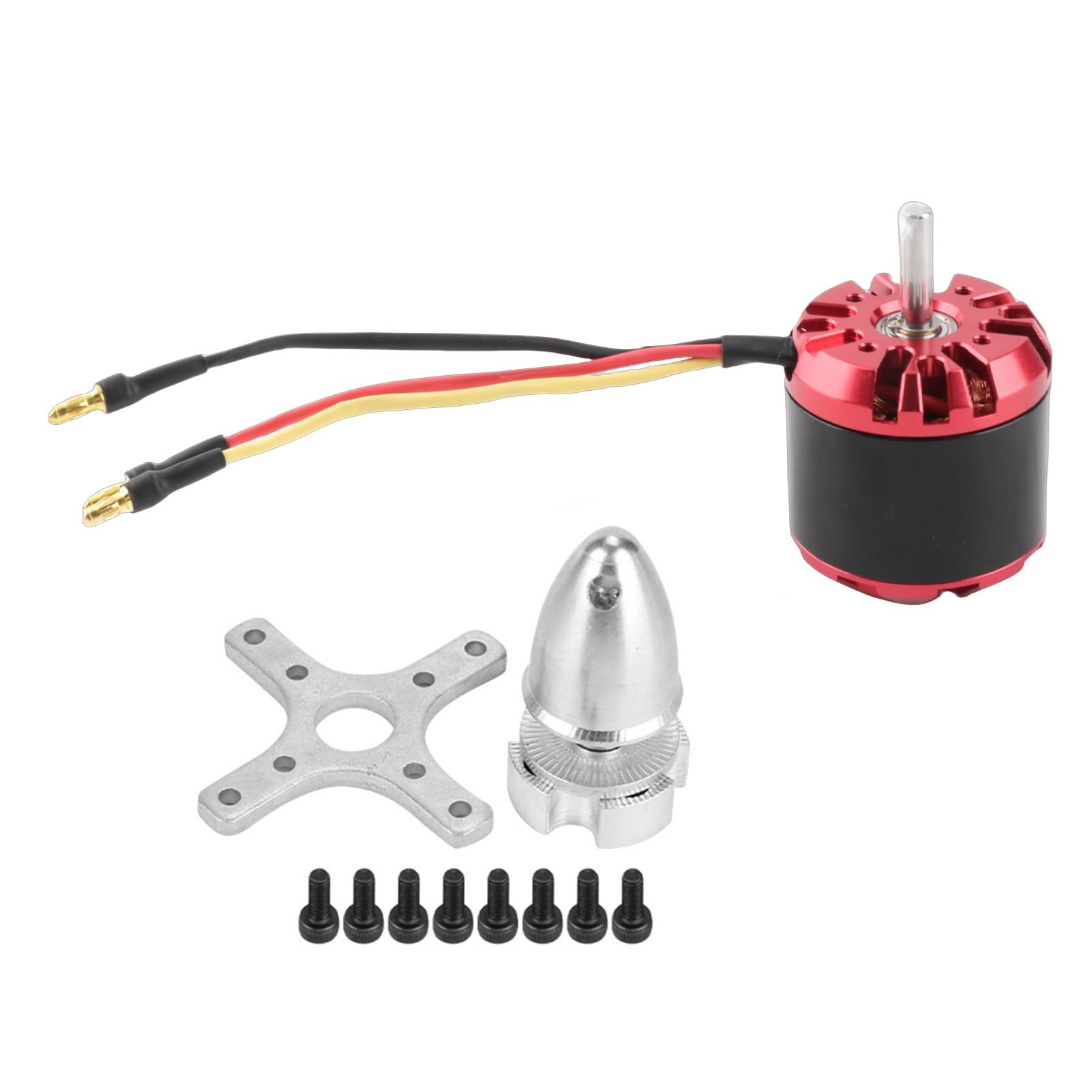 Hidyliu Motor sin Escobillas C4250 para Patinete Eléctrico, Conversión de Energía de Alta Eficiencia, sin Sensores, 2 Unidades