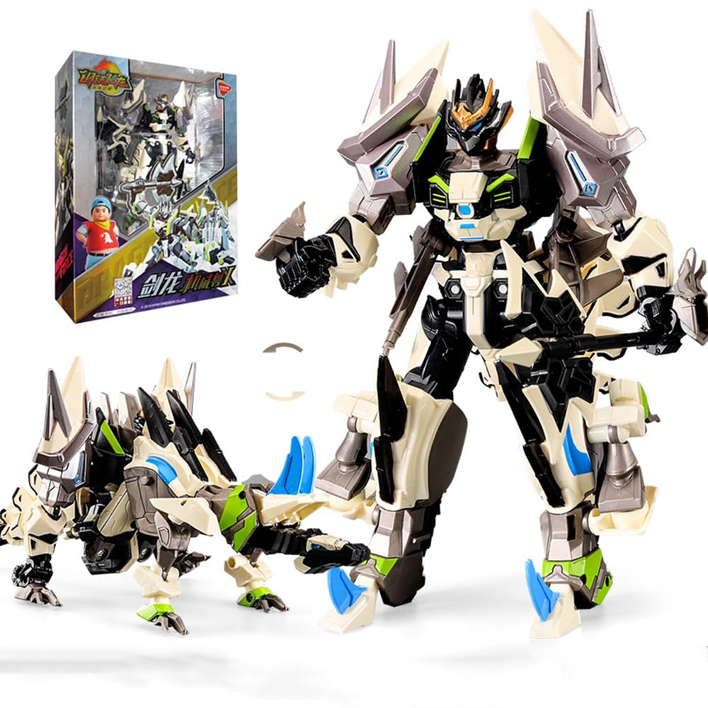 Amazon.co.jp: Iron Dragon変形ロボット獣変力変形恐竜合体恐竜