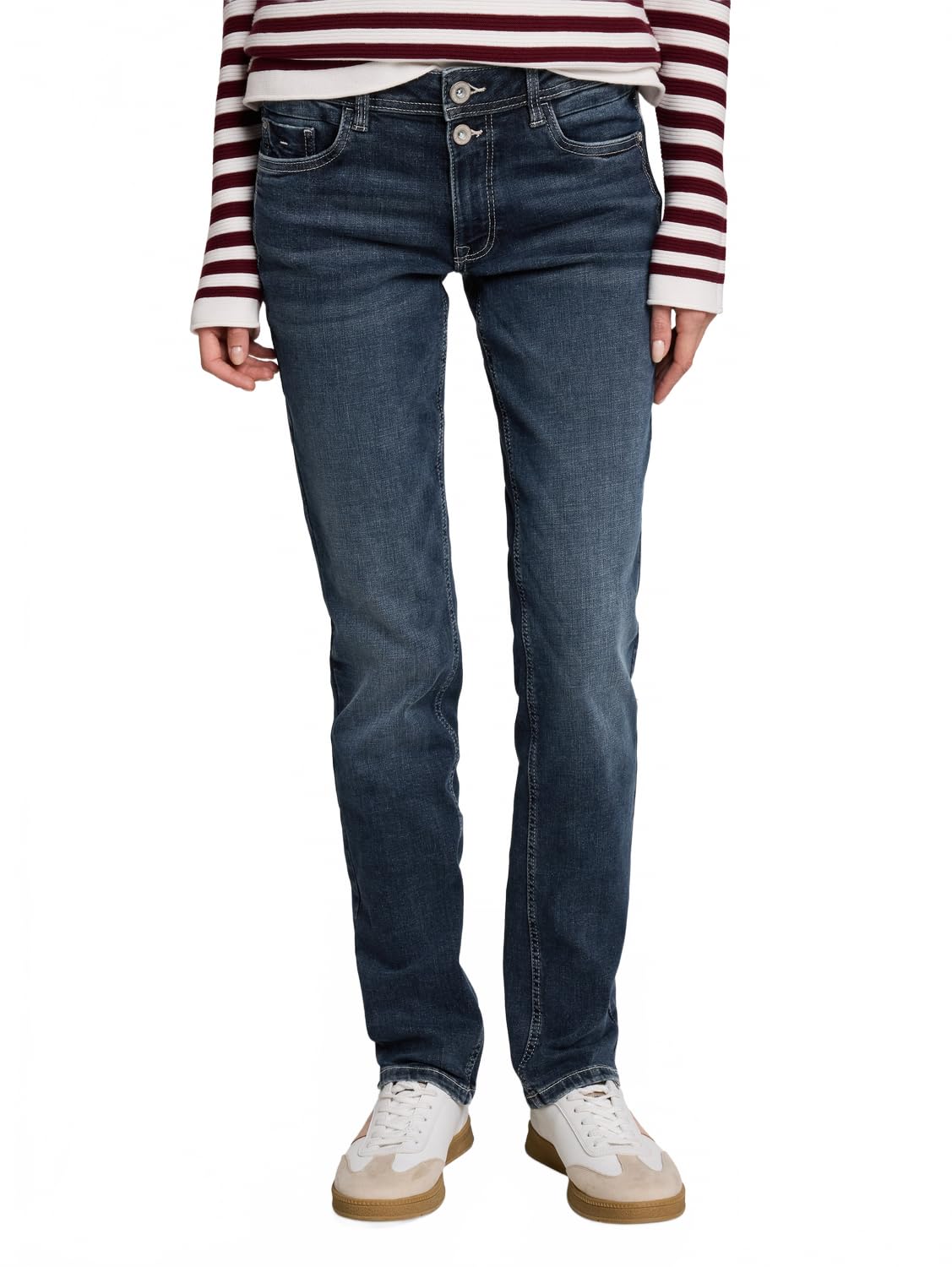 Tom Tailor Damen TTLIVA Straight Jeans 1052308